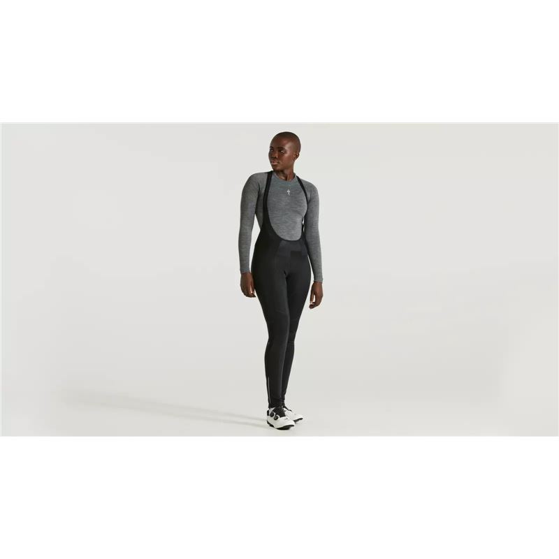 CULOTE LARGO CON TIRANTES SL EXPERT SOFT SHELL MUJER