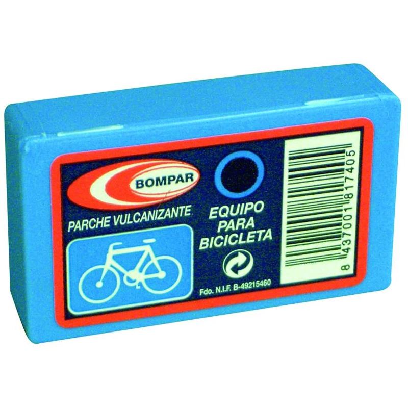 CAJA PARCHES BICI VULCANIZANTE BOMPAR