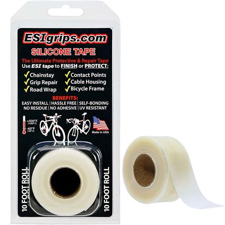 ESIGRIPS SILICONE TAPE 10 ROLL CLEAR