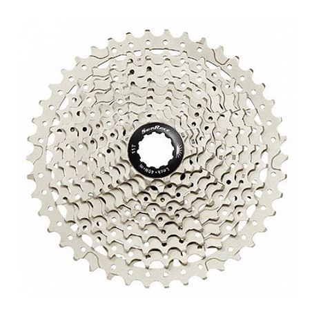 CASSETTE SUNRACE CSMS8 11V (11-40) ALUMINIO PLATA