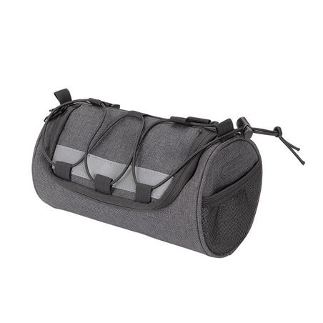 BOLSA MANILLAR GES ANBOTO 22X12 CM GRIS/NEGRO