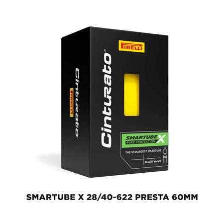 CINTURATO™ SMARTUBE X 28/40-622 PRESTA 60MM YELLOW / BLACK V