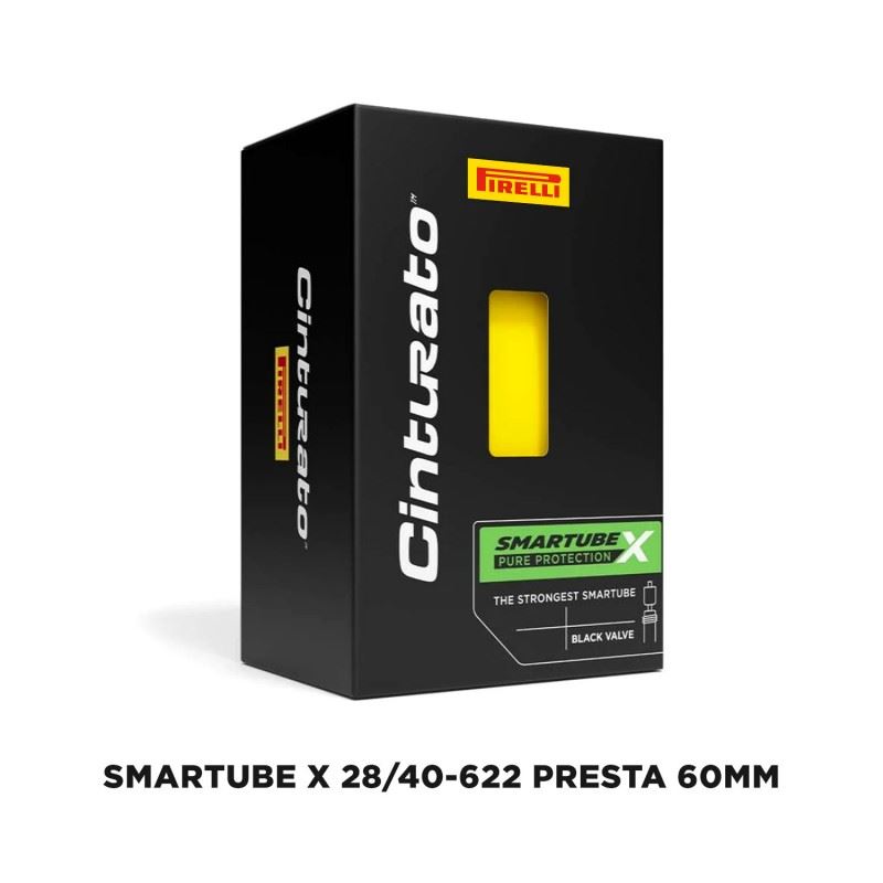 CINTURATO™ SMARTUBE X 28/40-622 PRESTA 60MM YELLOW / BLACK V