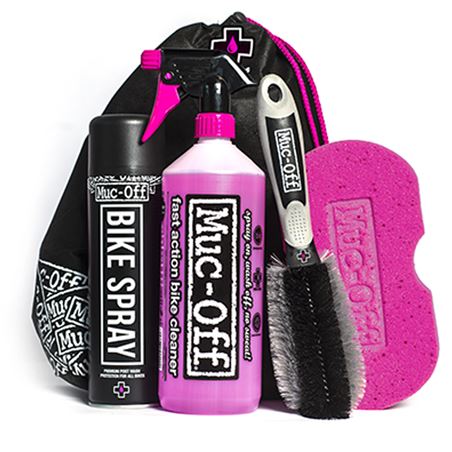 KIT LIMPIEZA/PROTECCION MUC-OFF BIKE CARE ESSENTIALS