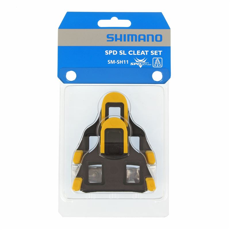 CALAS SHIMANO PEDAL SPD-SL SH11 AMARILLAS 6º