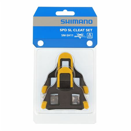 CALAS SHIMANO PEDAL SPD-SL SH11 AMARILLAS 6º